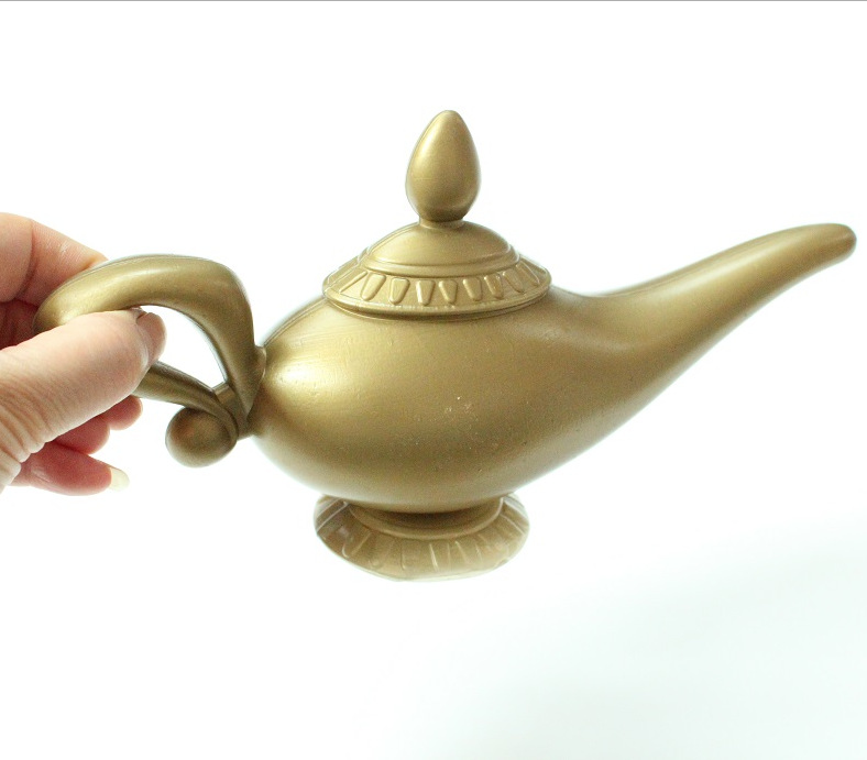 万圣节派对用品 吹塑阿拉丁神灯 服装道具 舞台道具 装扮道具