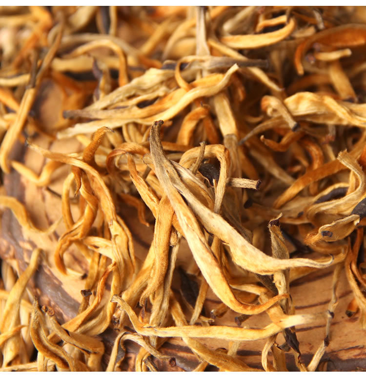 云南凤庆滇红茶金芽茶金丝单芽大金芽红茶叶500g工夫红茶