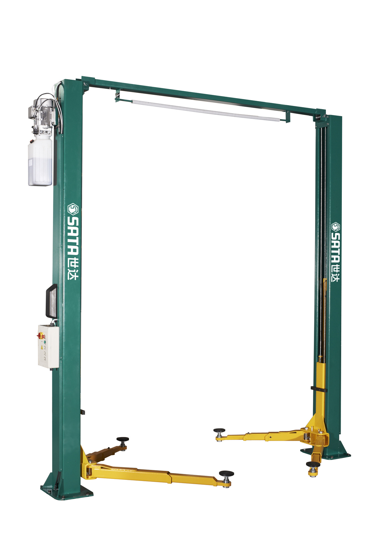 包装内容 &middot; 2只立柱,2只3节伸缩的短举升臂, 2只2节伸缩的长