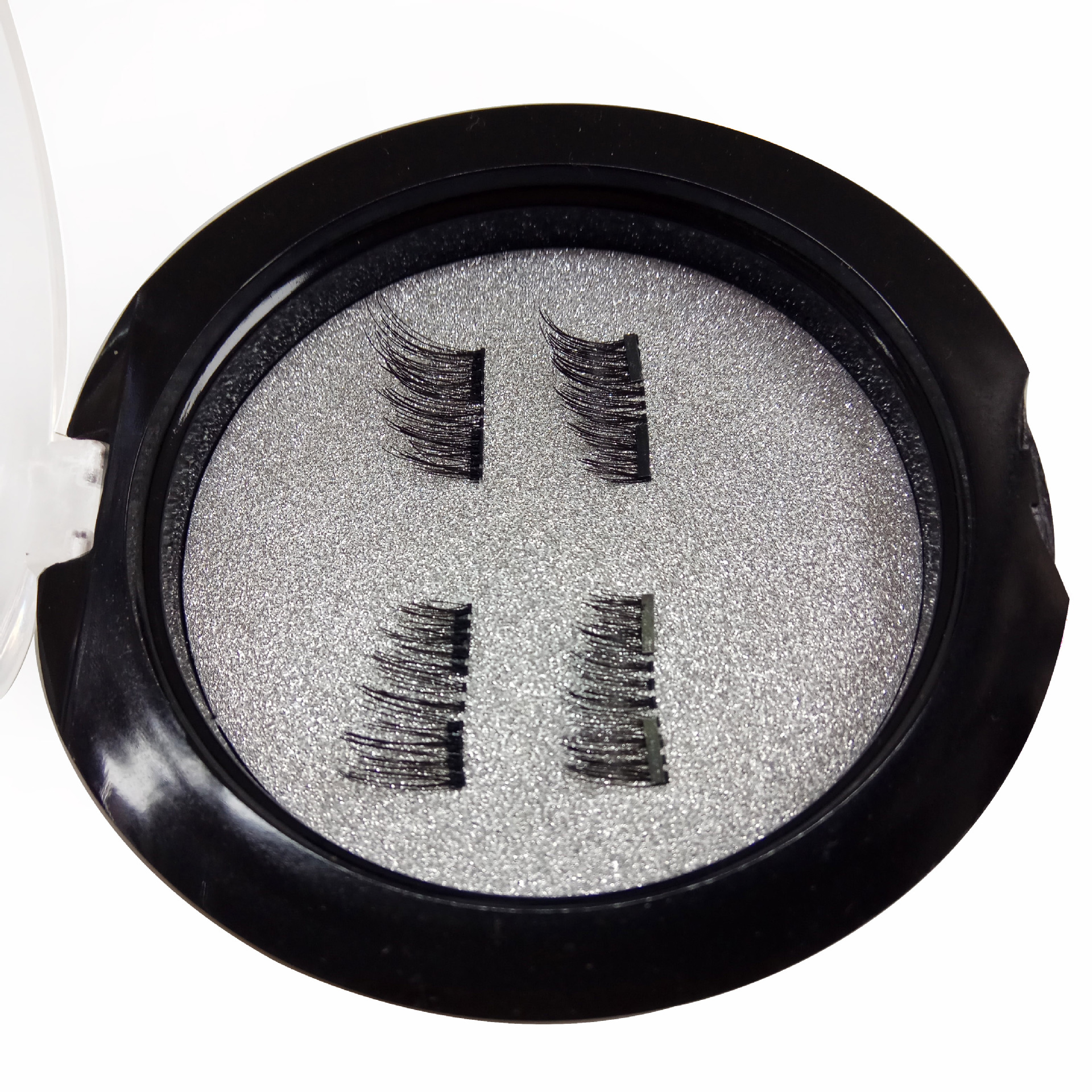 磁铁假睫毛双磁铁假睫毛自粘半眼睫毛整眼假睫毛款式多不掉磁t