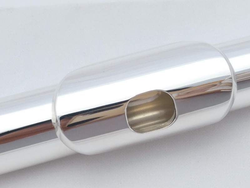 哈麦伦初学者儿童弯管长笛乐器双笛头c调乐队演奏专业考级镀银