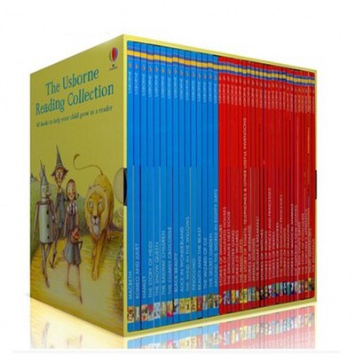 我的第三个图书馆黄盒40本the usborne reading collection绘本