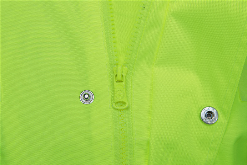 批发荧光黄荧光绿交通巡逻路政执勤劳保环卫夜间反光安全雨衣套装