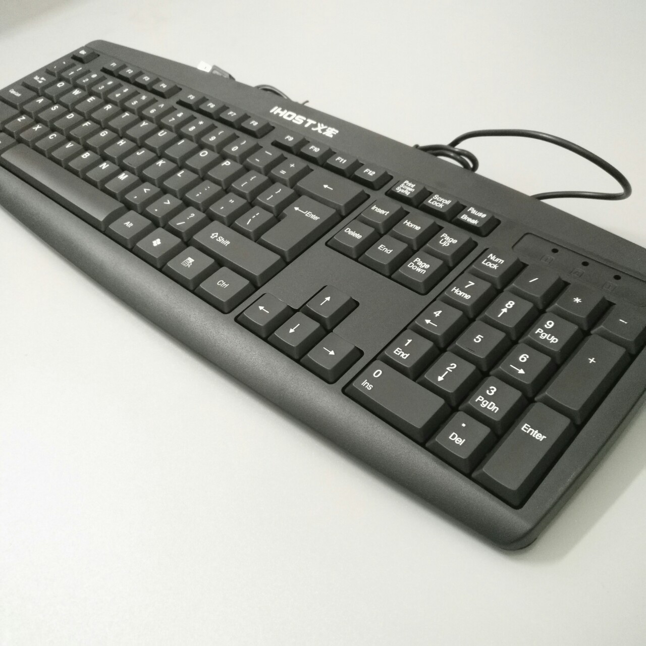 义宏k10电脑有线键盘台式机笔记本办公家用通用装机便宜键盘