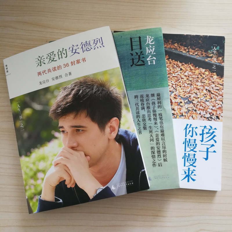 促销龙应台人生三书 目送 亲爱的安德烈 孩子你慢慢来(彩插新版)