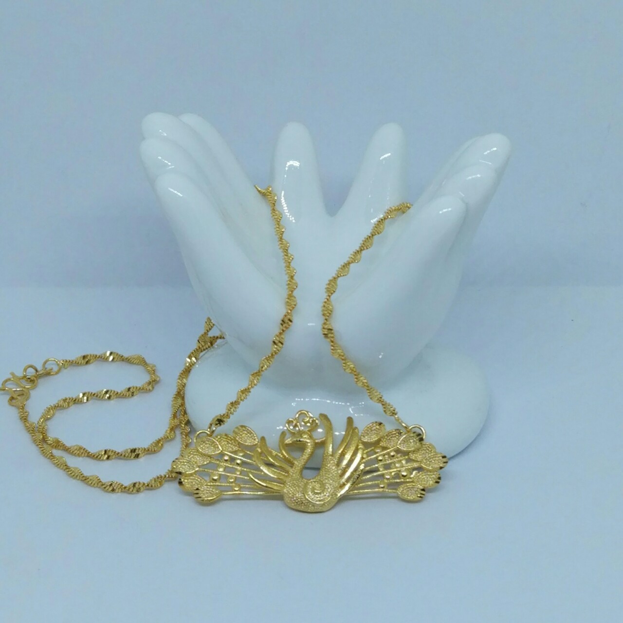 南非锡金首饰时尚女款凤凰花套链 黄铜镀金久不掉色首饰品