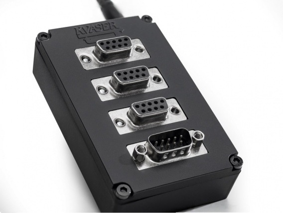 can总线集线器 kvaser t-cannector v2/kvaser