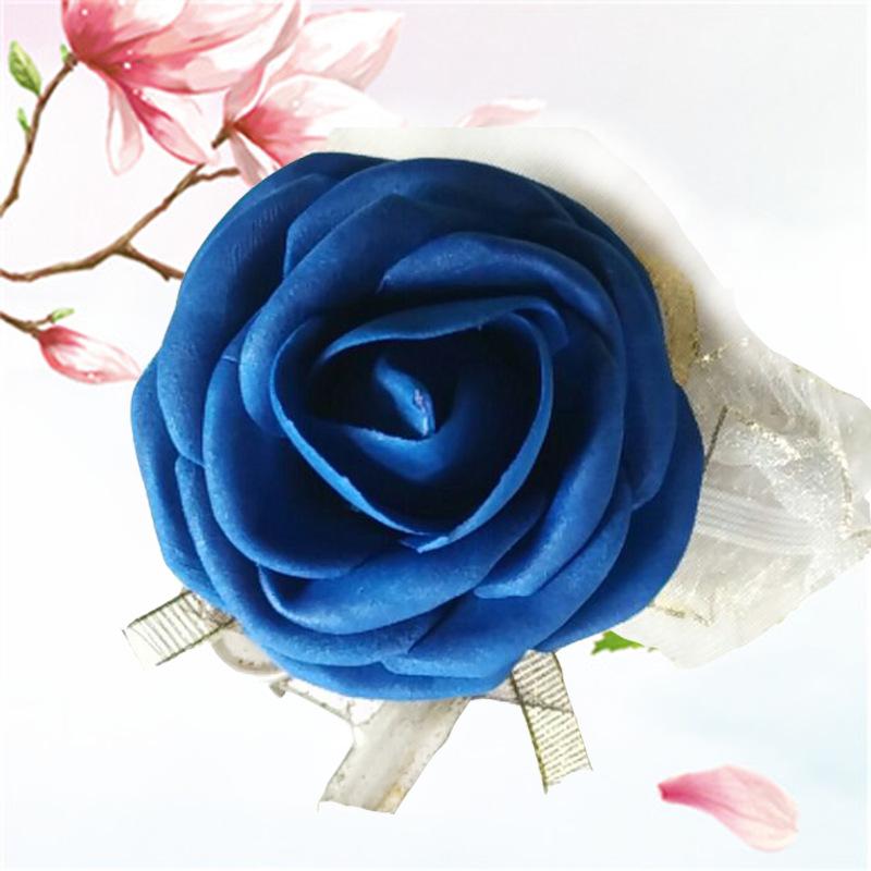 结婚用品 姐妹手腕花 韩式伴娘手花 婚礼手腕花新娘用品 八色可选