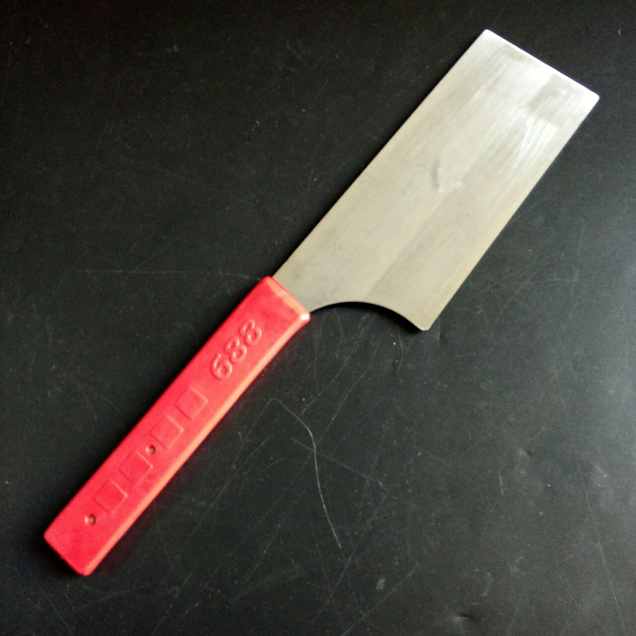 单面瓦刀红胶把单11瓦刀砌砖水泥刀泥瓦工具砍砖刀建筑装修砌砖刀