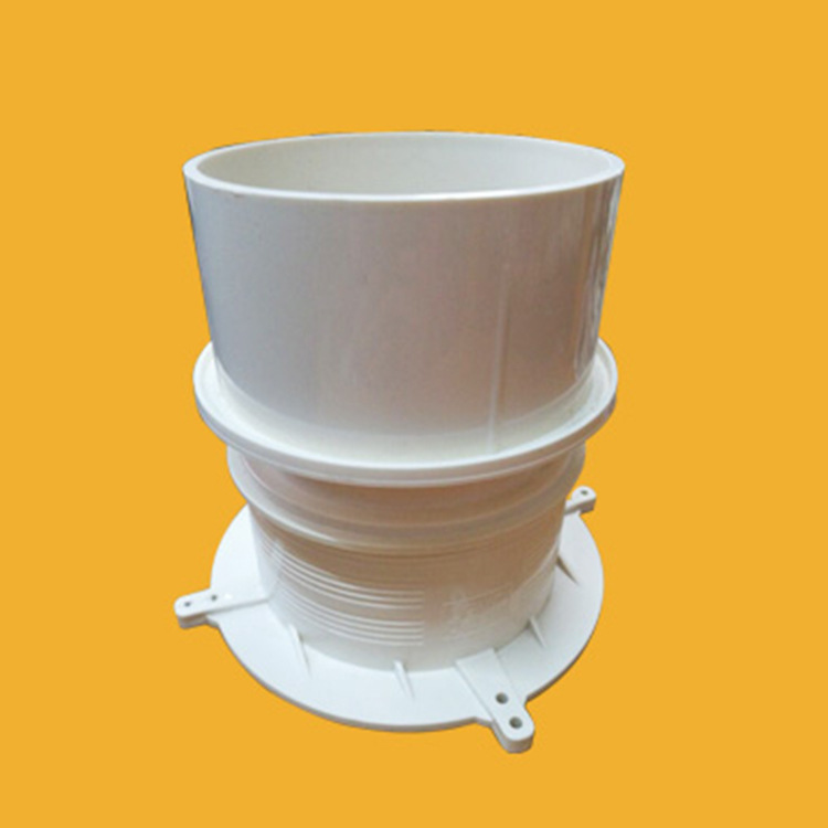 厂家直销 110地漏 十五公分预埋件 酒店工程卫浴用品 预埋管件