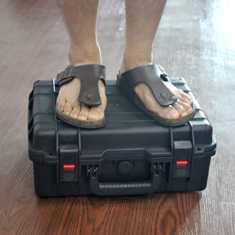 晨烽5号箱 手提式塑料工具箱 高强度安全箱摄影器材保护箱配海绵