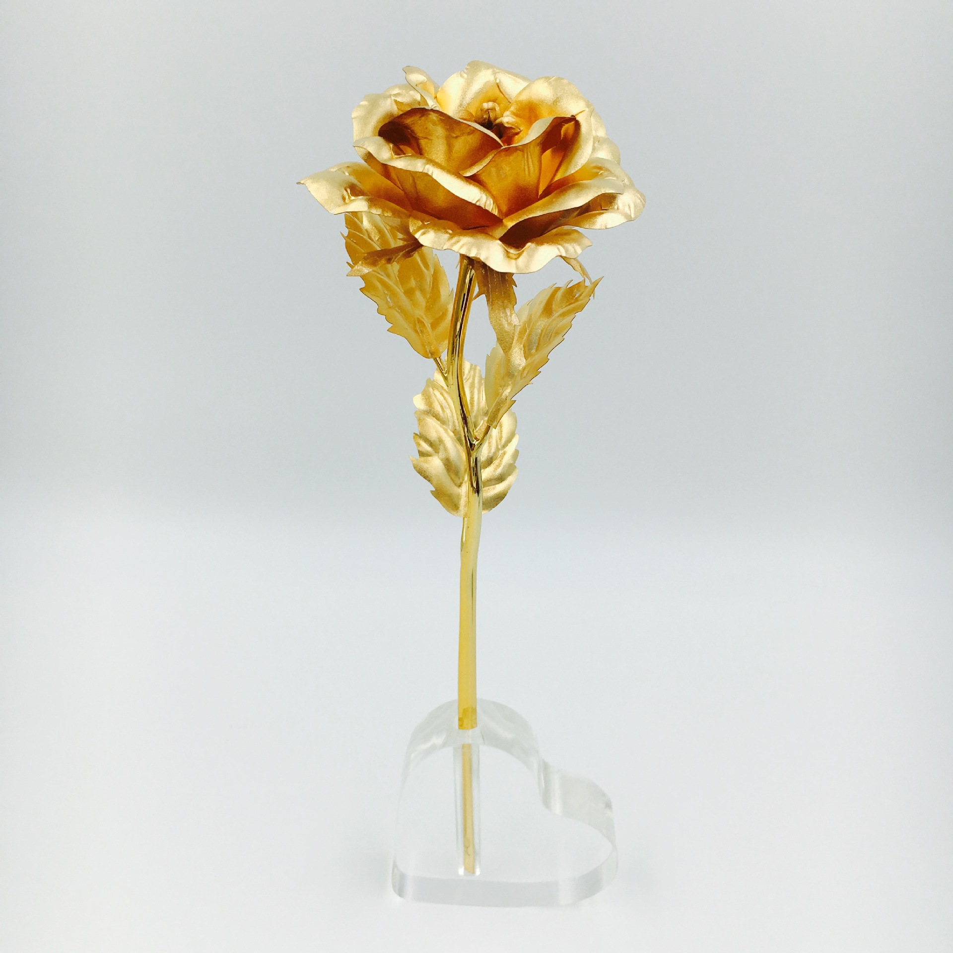 厂家直供 24k金箔玫瑰花 情人节礼物 结婚生日创意礼物 刻字