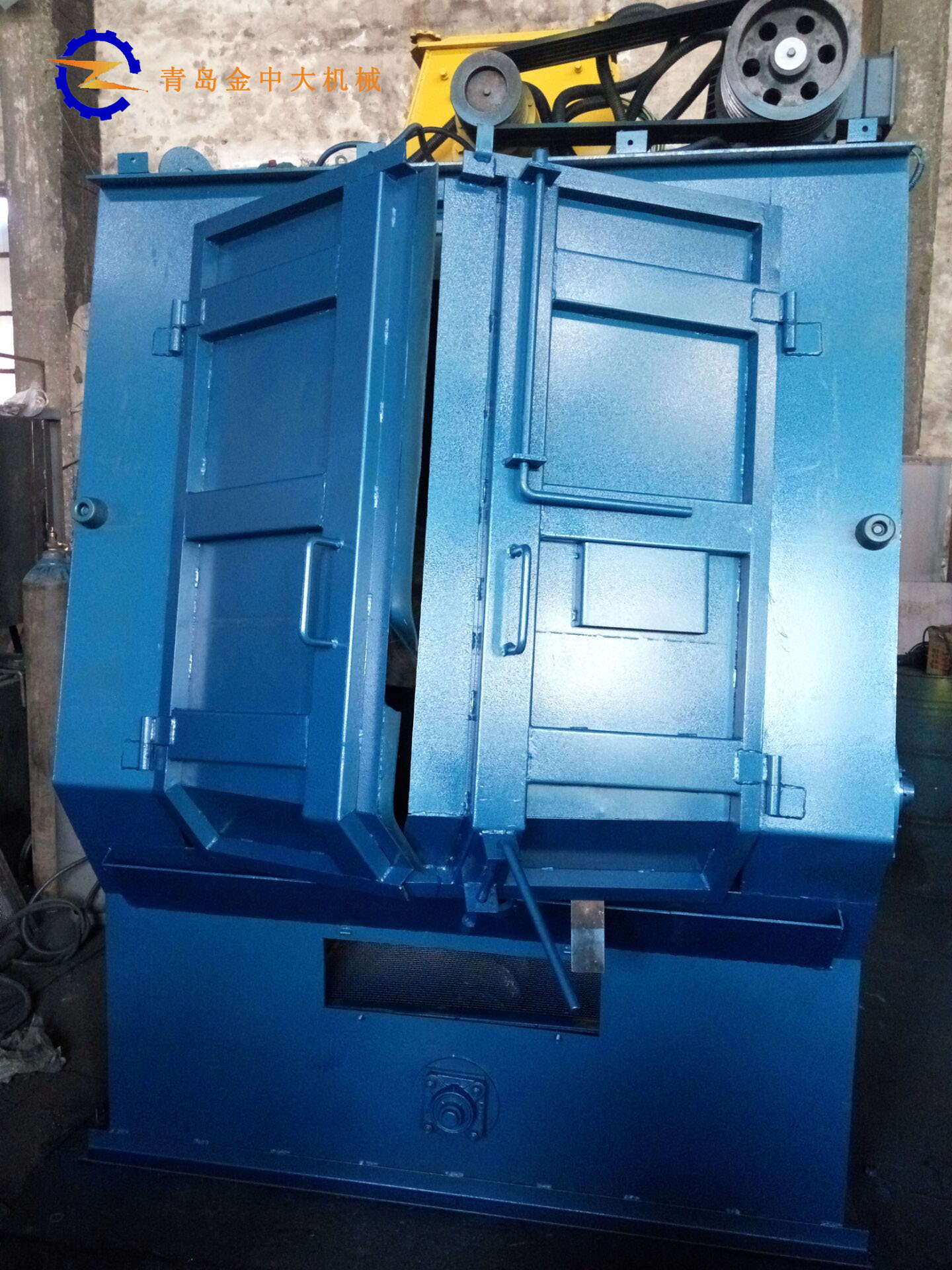 厂家供应青岛抛丸机 抛丸清理机打砂机 除尘除锈