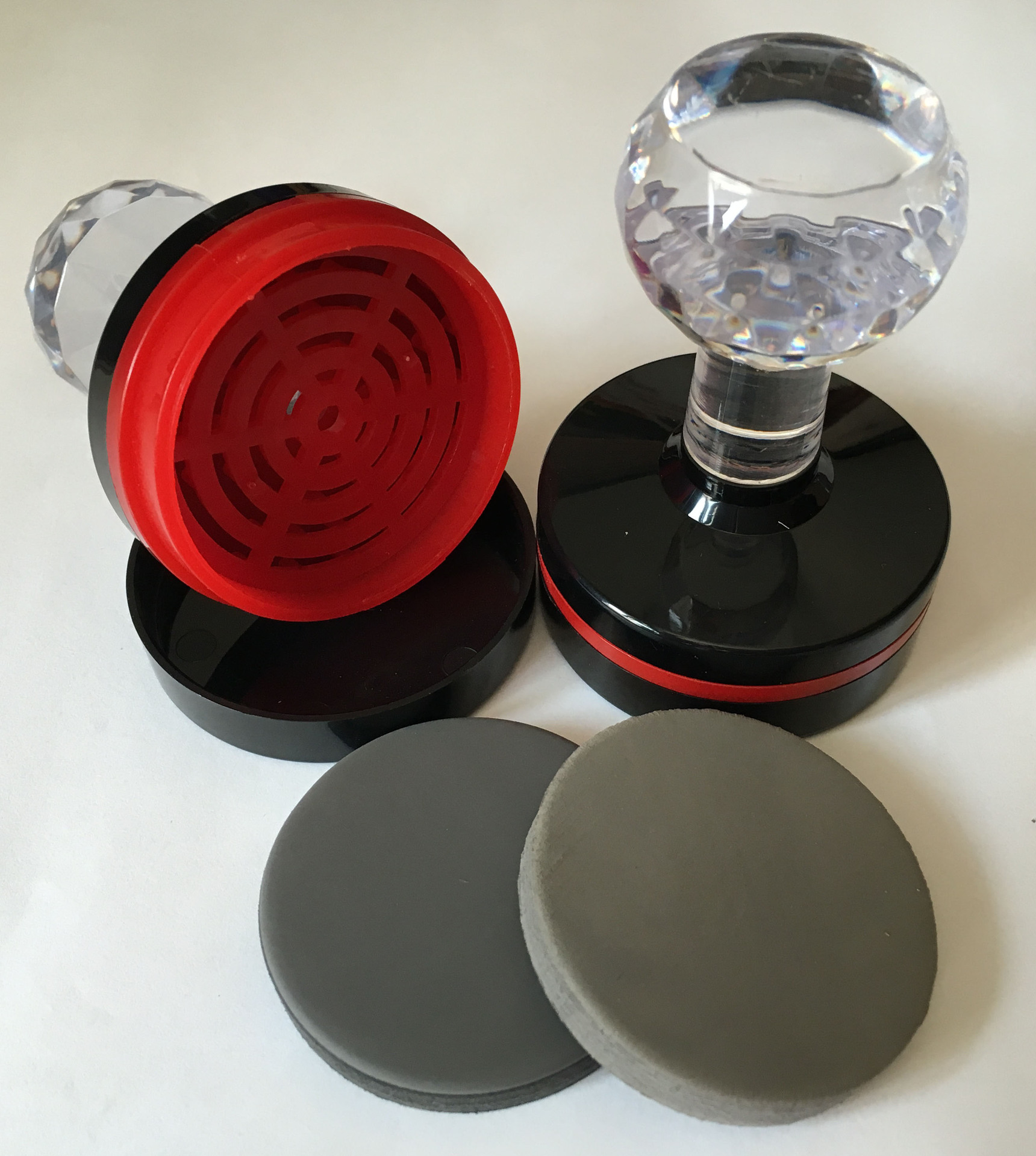 光敏印章材料 hb长方形配7mm光敏垫 印章材料批发