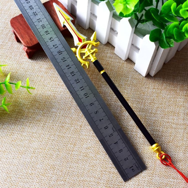 荣耀王者武器 韩信教廷特使22厘米合金工艺金属兵器批发代发