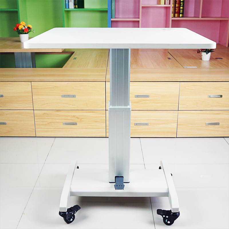 气动升降桌液压升降办公桌升降儿童学习桌可定制