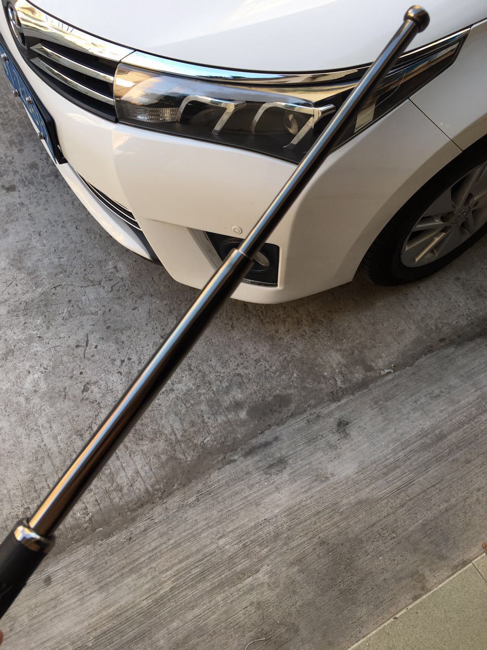 【打弯包退】美国正品511甩棍asp黑鹰伸缩棍三节户外防身武术棍