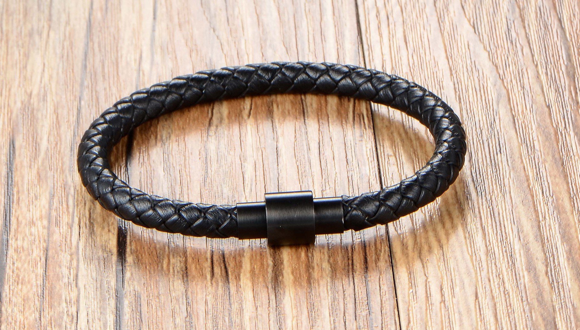 欧洲珠皮绳手链 牛皮diy手饰 定制尺寸手 原创工艺品