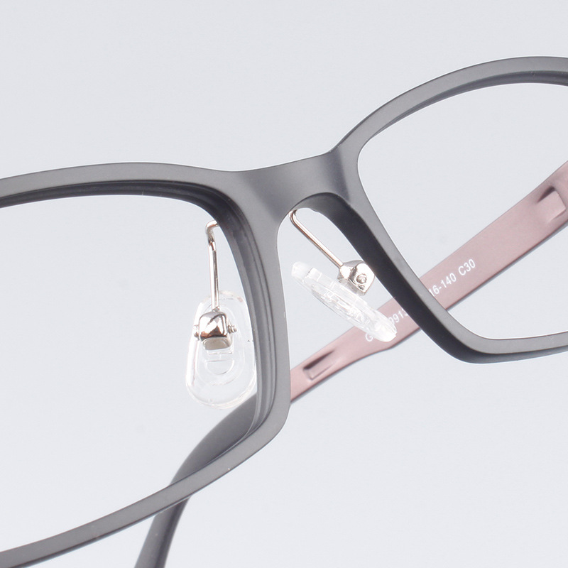 超值男女款 超轻 塑钢tr90 近视眼镜 带鼻托 全框钨钛眼镜高品质
