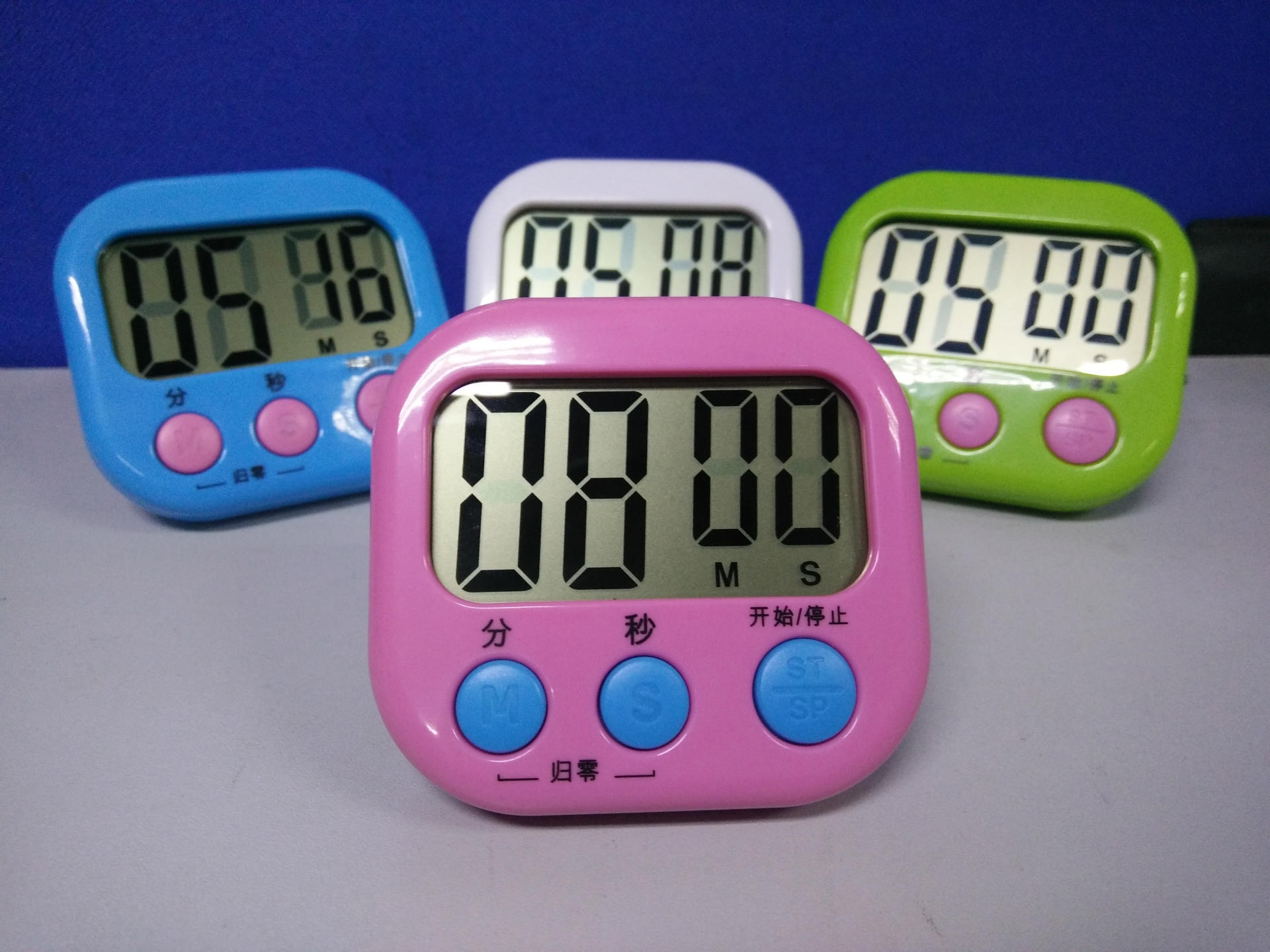 计时器厂家直销正倒计时器厨房计时器电子大屏幕计时器带独立开关