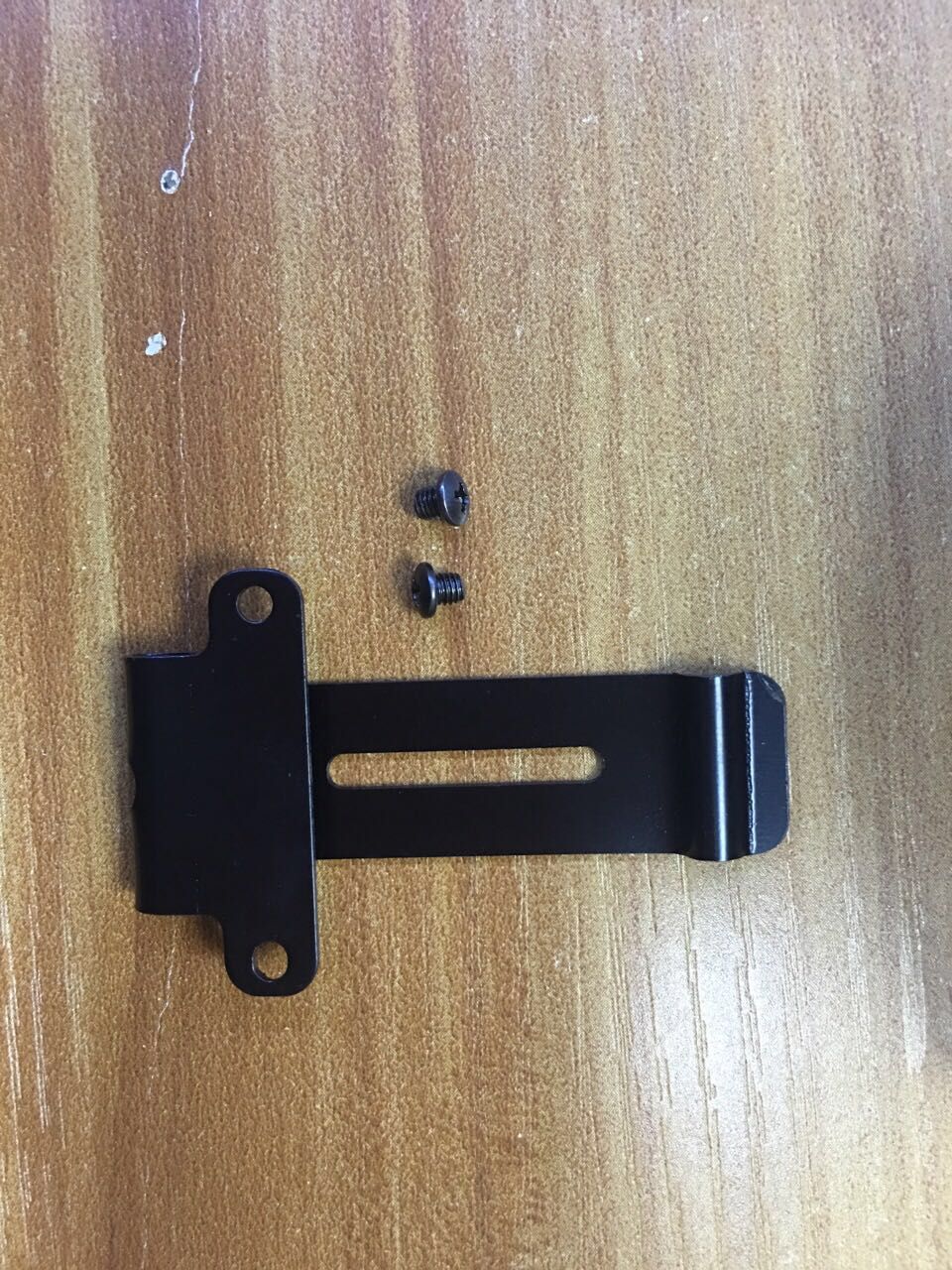 适配建伍tk-208/308a 宝峰888s对讲机铁夹后夹背夹