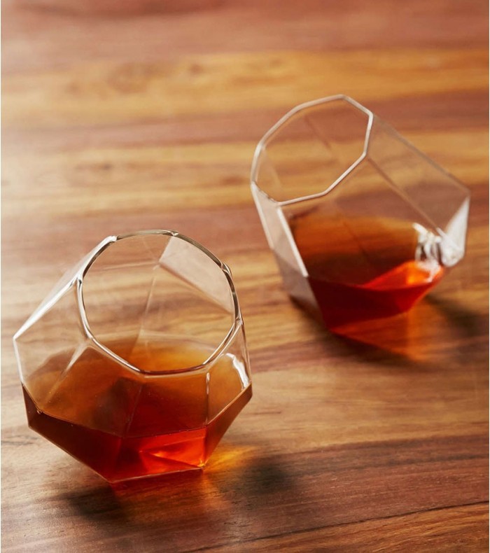 高硼硅耐热耐冷威士忌杯 水晶钻石玻璃杯 精品创意烈酒杯_义乌市中夫