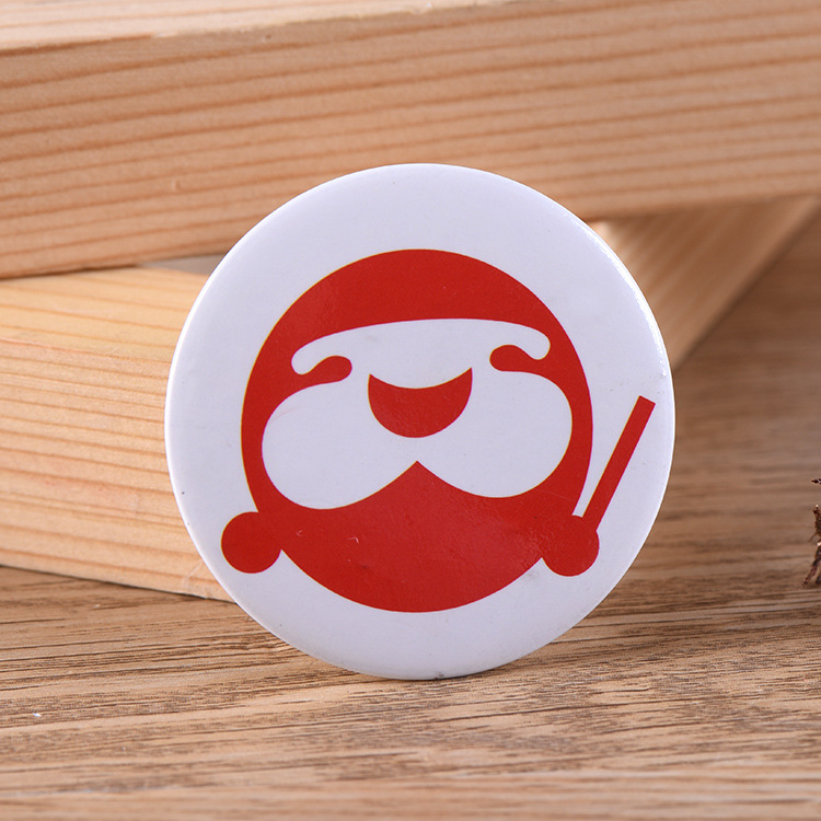 马口铁塑料徽章定制 企业活动滴胶胸章亚克力pvc塑料胸章定做logo