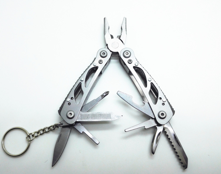 迷你多功能组合礼品 户外便携多用钳子刀具万能口袋工具钳