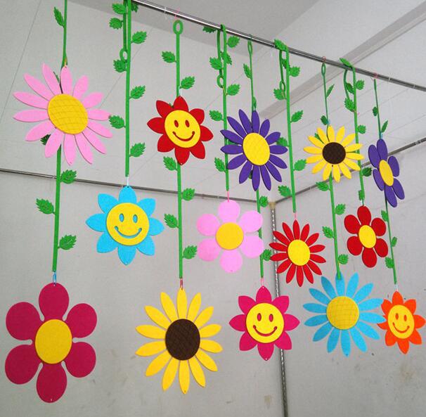 幼儿园装饰仿真儿童diy手工藤条 教室橱窗美化装饰