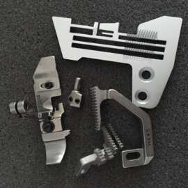 四线包缝机e809针位 747锁边机 缝纫机零件配件