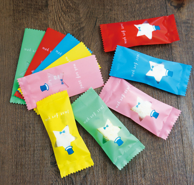 烘焙包装 糖纸 牛轧糖包装袋 糖果包装袋 奶糖内包装袋200个价