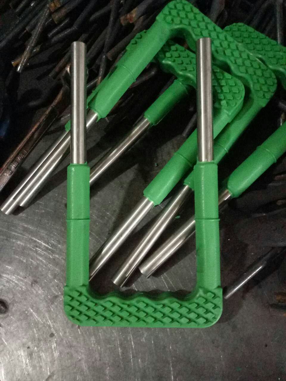 塑钢爬梯 污水检查井爬梯踏步 u型塑钢爬梯踏步 井下检查爬梯