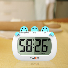 卡通厨房定时器 家居电池计时器提醒器 创意烘焙提醒倒计时器厂家
