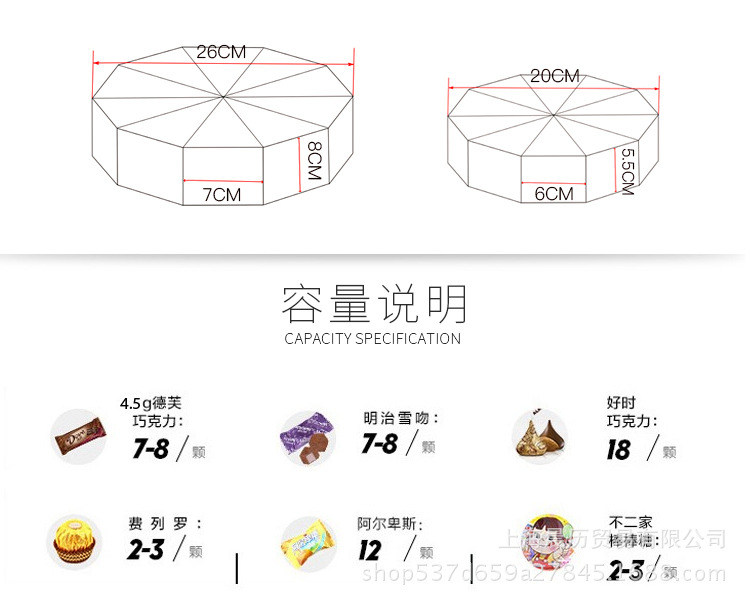婚庆结婚创意个性喜糖盒蛋糕型糖果包装盒婚礼用品纸盒子批发
