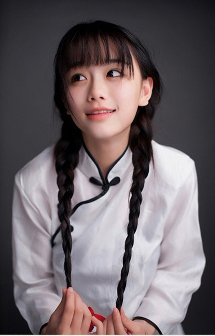 民族风五四青年毕业季服装复古舞台文艺半身套裙民国时期女学生装