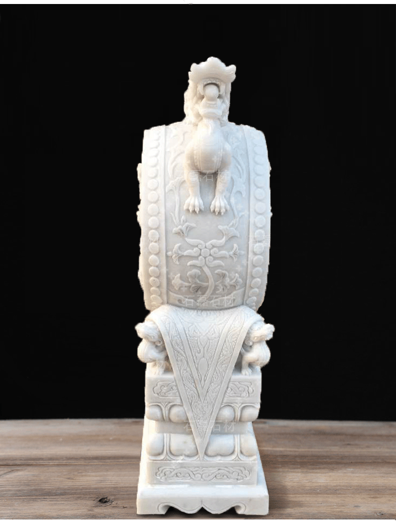 【原创】精雕汉白玉御龙门墩