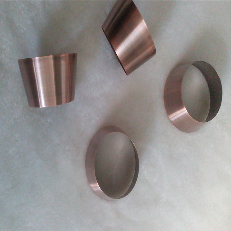 深圳电镀厂五金拉丝电镀古铜加工铝合金表面处理电镀红古铜镀古色