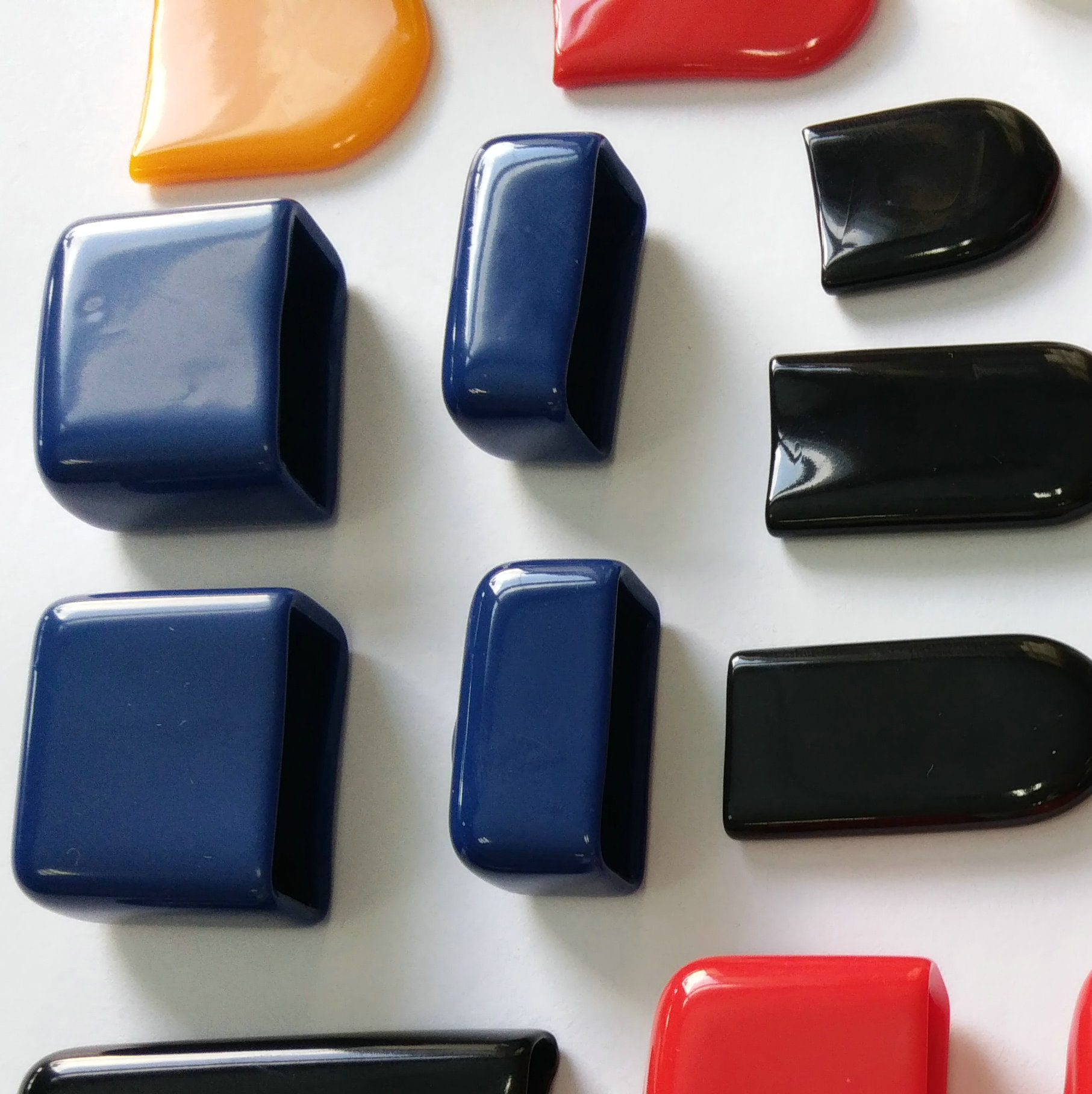 pvc软胶浸塑工艺产品胶套浸塑端子护套 透明套管握把套 厂家批发