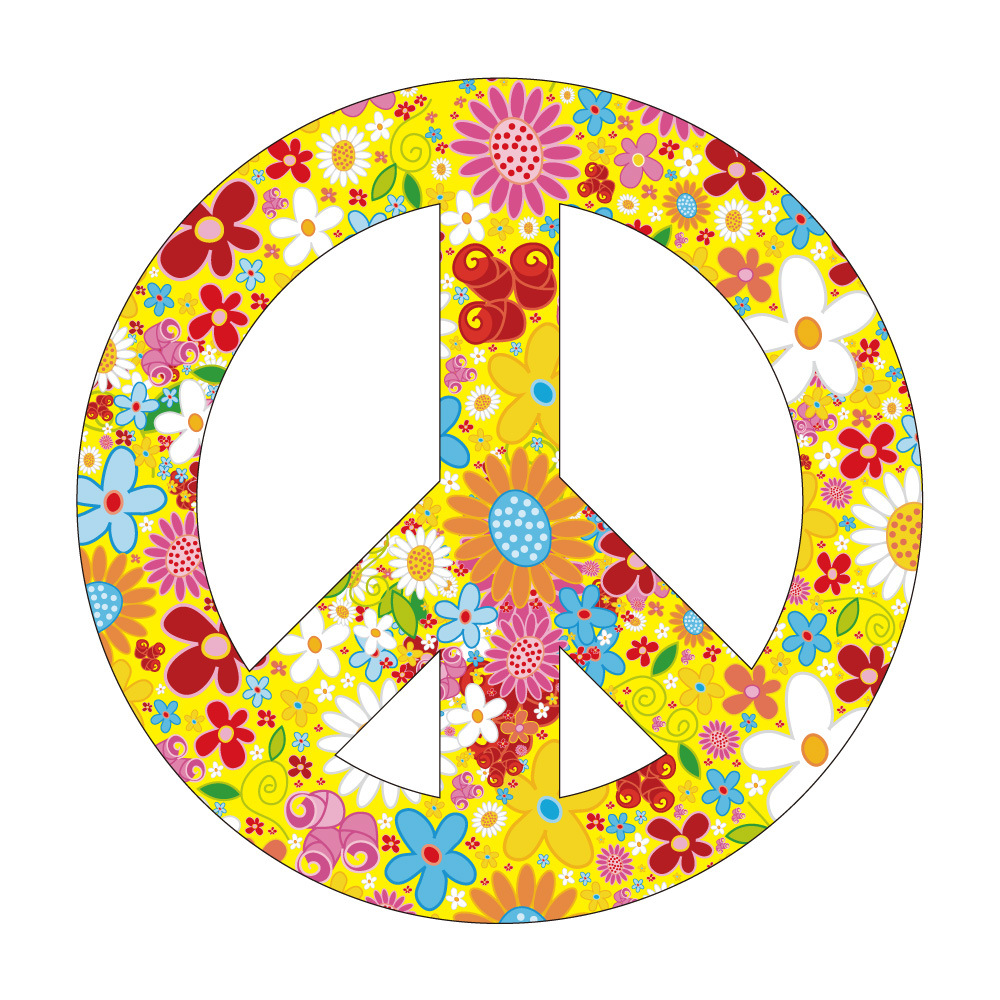 外贸和平peace宗教花纹车贴汽车刮痕美化装饰车贴笔记本贴cs5025