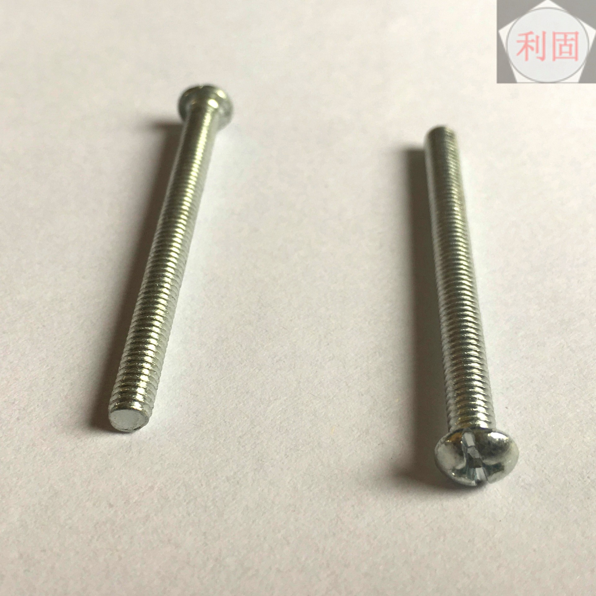 佛山粤标镀白锌元头十字机丝 沉头 元机沉机螺钉特殊规格特价