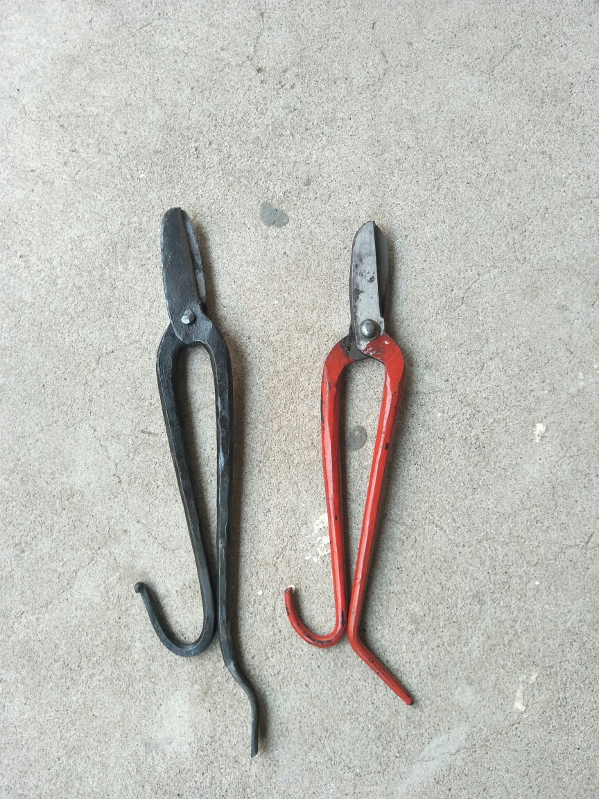 手工锻打铁皮剪 锋钢剪 16寸 裁剪不锈钢皮铁皮铜皮大号工业剪刀