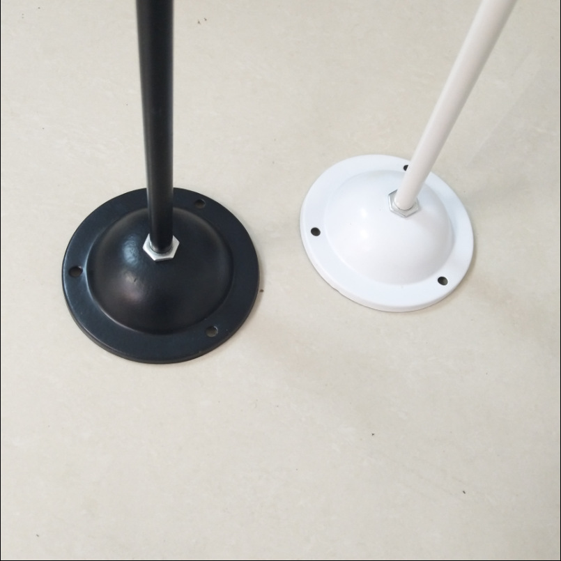 t8支架灯吊装杆黑板灯吊杆单管双管吊杆1cm粗铁吊杆日光灯管配件