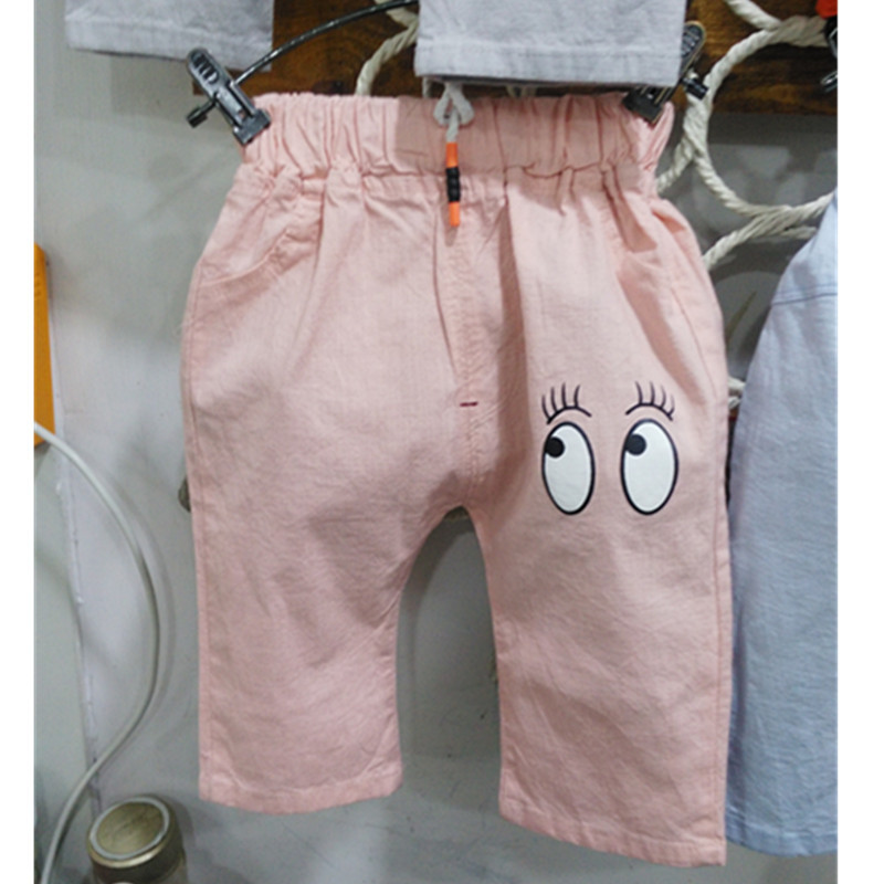 中裤 弹力男童中裤儿童中裤跑量女童裤子批 baby 发 pants wholesale