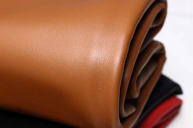 头层牛皮纳帕纹 韩国a级1.2-1.4mm软皮料黑色鞋面皮带黄牛皮