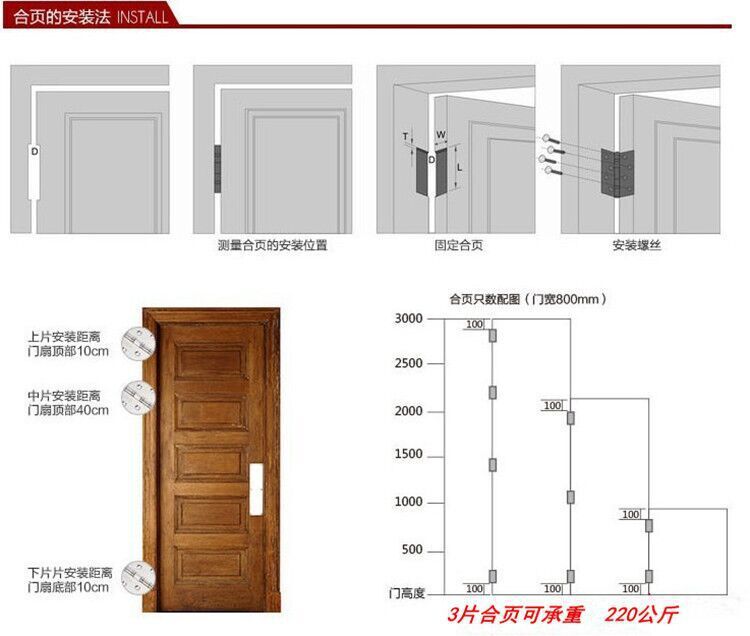 厂家供应 子母合页 拉丝银4寸2.5家居橱柜木门铰链门窗 五金配件
