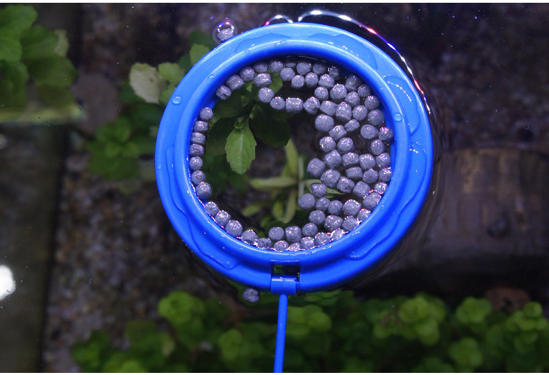 鱼缸喂食圈喂食器 水族箱投食器投食圈喂食漂浮圈投喂鱼食饲料