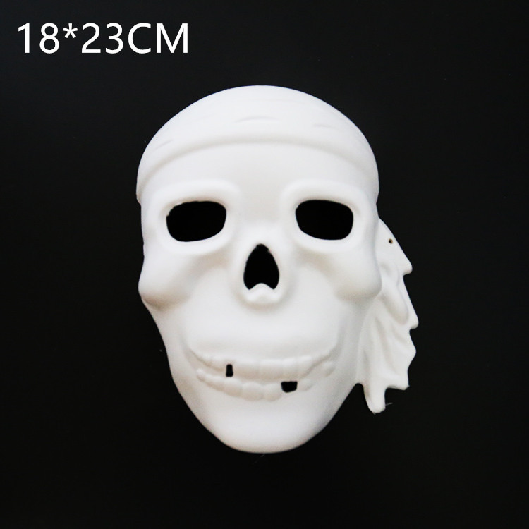 Spot Facial Mask Children Graffiti White Blank Hand Painted Mask Thickened DIY Pulp Mask