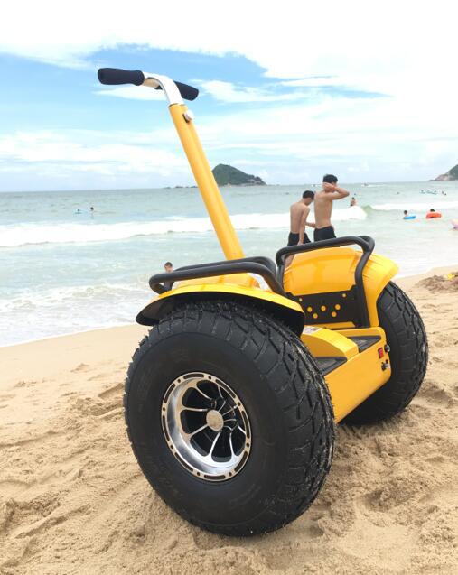 两轮电动平衡车 越野体感车沙滩车 站立电动车思维车72伏锂电012