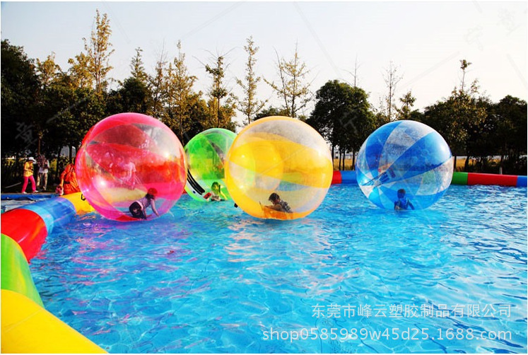 供应水上步行球pvc步行球水上滚筒球充气水球舞台表演跳舞球-阿里巴巴