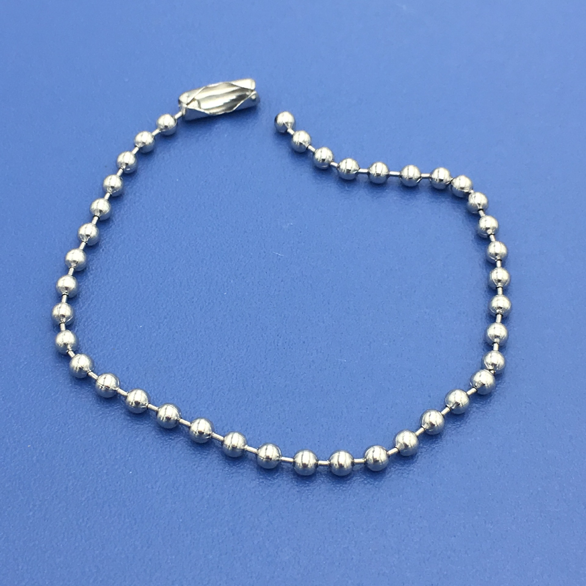 厂家批发 圆波珠链 吊牌珠链 多种规格 现货供应